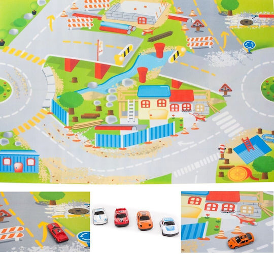 Sun Baby Kids Rug Cars Multicolor 120x80cm