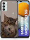 Smartfits Cats In Love Back Cover (Galaxy M23)