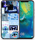 Smartfits Collage Good Vibes Back Cover Blue (Huawei Mate 20 Pro) 7631338897563_43303511523483