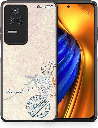 Smartfits Where Next Back Cover (Poco F4 5G)