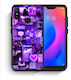 Smartfits Collage Stay Wild Umschlag Rückseite Lila (Xiaomi Mi A2 Lite) 7632007004315_43305467117723