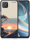 Smartfits Pixel Sunset Back Cover (Oppo Reno4 Z) 8567800594771_47211805147475