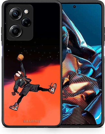 Smartfits Basketball Hero Back Cover Πορτοκαλί (Poco X5 Pro)