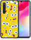 Smartfits Popart Sponge Back Cover Galben (Xiaomi Mi Note 10 Lite.) 5739522588827_36522222321819