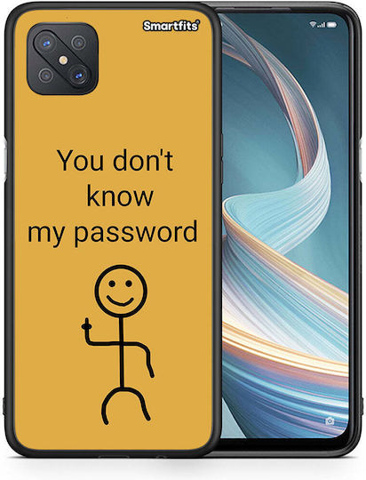 Smartfits My Password Back Cover (Oppo Reno4 Z)