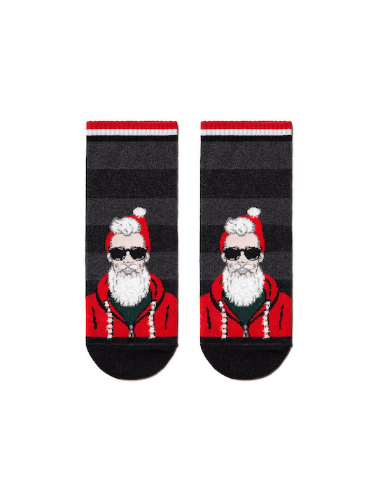 Diwari Christmas Socks Charcoal