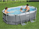 vidaXL Pool Inflatable 305x200x84cm