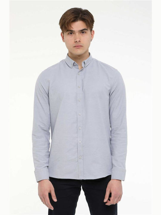 Langärmlig Hemd Gray