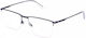 Police Herren Metallisches Brillengestell Marin...