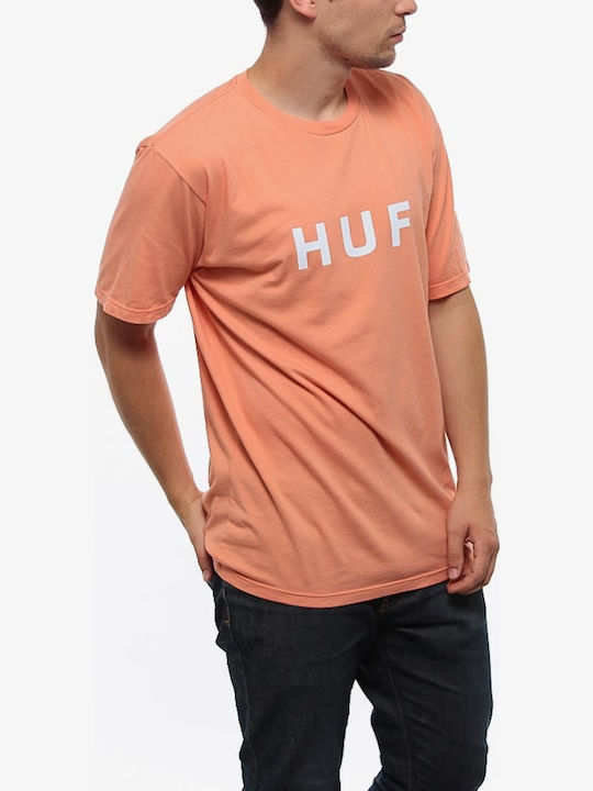 HUF Тениска Coral Haze - CORAL HAZE