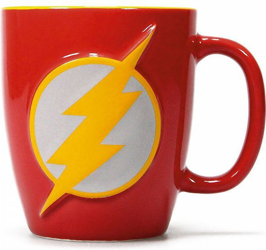 Half Moon Bay The Flash Κούπα Κεραμική Κόκκινη 350ml