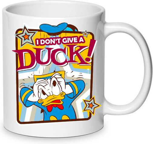 Donald Duck I Dont Give A Duck Cană Ceramică no7 330ml
