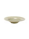 Espiel Plate Pasta made of Porcelain Green with Diameter 27cm