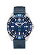 Timberland Watch Battery with Blue Leather Strap