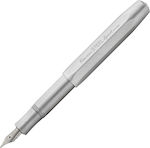 Kaweco Writing Pen Fine Silver with Blue Ink