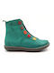 Chacal Leather Women's Chelsea Boots Turquoise