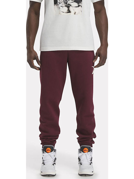 Classics Brand Proud Sweatpants with Elastic Classic maroon
