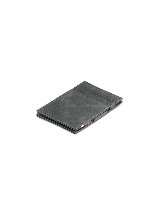 Garzini Δερμάτινο Ανδρικό Πορτοφόλι Καρτών με RFID Μαύρο