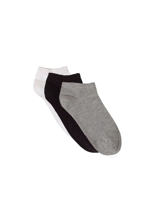 FMS Damen Socken White-Black-Grey 1Pack