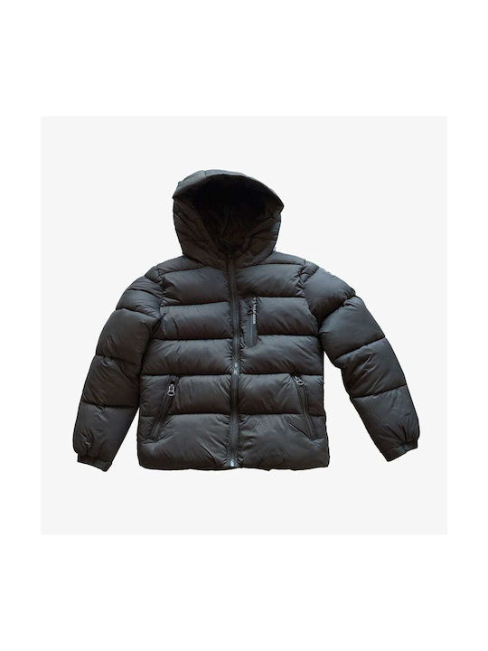 U.S. Polo Assn. Kinderjacke mit Kapuze Χακί