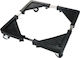 Base For Washer/Dryer made of Stainless Steel with Wheels 56x65εκ. 1pcs