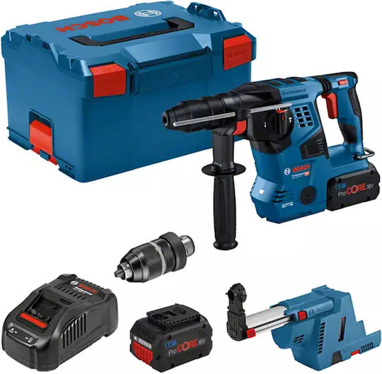 Bosch Gbh 18v-28 Cf Professional Ударен Къртач Електрически с Прикачване SDS Plus 0611921003