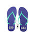Frauen Flip Flops in Blau Farbe