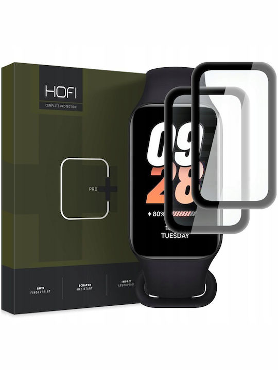 Hofi Hybrid Pro+ Gehärtetes Glas für Intelligenter Band 8 Active 46015