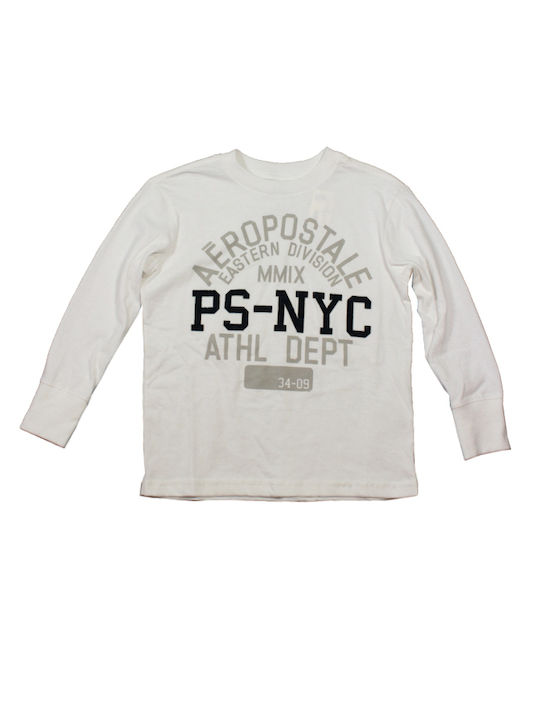 Aeropostale Kids Blouse Long Sleeve White