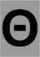 Ergo Sign with Text Aluminum 6cm 572410.0084