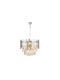 Eko Light Candelabru 6xE14 Ø45cm Argintiu ML5996