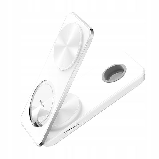 Mcdodo Wireless Charger (Qi Pad) and Cable USB-C 15W Whites (CH-1150)