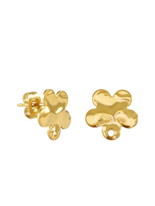 Earrings made of Steel Gold Plated