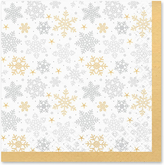Set Weihnachtsservietten L33xB33cm. 20Stück