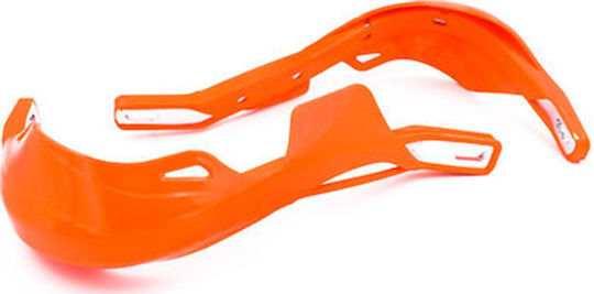 Motorcycle Protective Hand Guards in Orange Colour