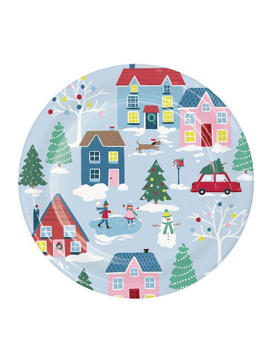 Creative Converting Christmas Plate