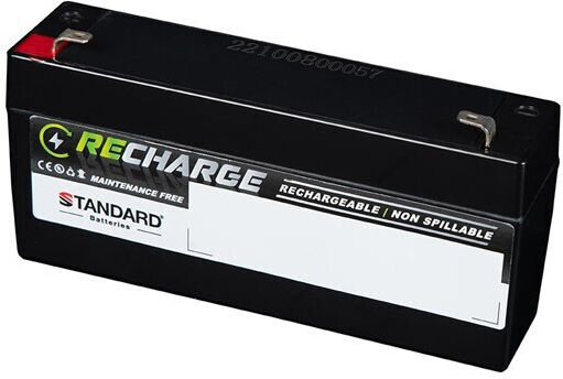 Standard Recharge UPS Battery with Capacity 3.2Ah and Voltage 6V 1pcs