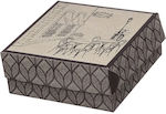 Intertan Disposable Pastry Shop Paper Box 19x19x8cm