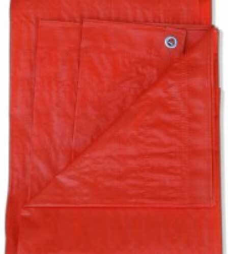 04.963 Waterproof Tarpaulin 220gr/m² 8x5m. Heavy Duty Orange