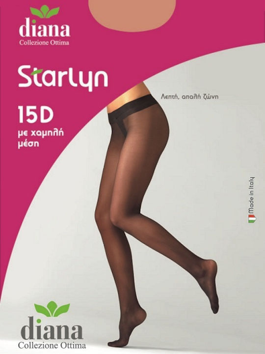 Diana Διάφανο Γυναικείο Καλσόν 15 Den Κάραμελ