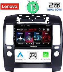 Lenovo Car-Audiosystem für Nissan Navara 2006-2011 mit A/C (Bluetooth/USB/AUX/WiFi/GPS/Apple-Carplay/Android-Auto) mit Touchscreen 9"