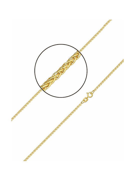 Savvidis Goldene Kette Nacken 14K