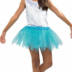 Carnival Skirt Turquoise for Halloween