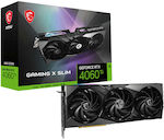 MSI GeForce RTX 4060 Ti 8GB GDDR6 Gaming X Slim Κάρτα Γραφικών