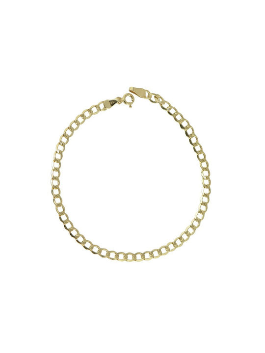 Goldene Kette Hand 14K