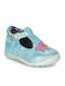Kids Ballerinas with Adjustable Metal Clasp Turquoise