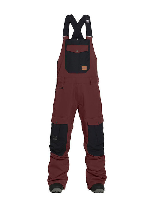 Horsefeathers Medler OM296J Men's Dungarees for Ski & Snowboard Purple