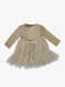 Kinderkleid Beige