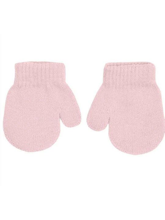 Stamion Kids Gloves MIttens for Newborn Pink