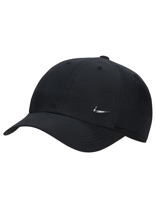 Nike Pălărie pentru Copii Tesatura Metal Negru